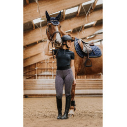Polo Eu te amo Equithème Alice Preto Polo Eu te amo Equithème Alice Preto