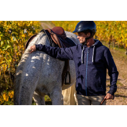 Suéter Equithème Hervé Azul-marinho