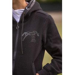 Moletom Fluore Pénélope Preto