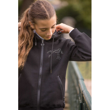 Moletom Fluore Pénélope Preto Moletom Fluore Pénélope Preto