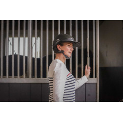 Camisola Pénélope x Saint James Maelle Cru / marinho / vermelho Motivos