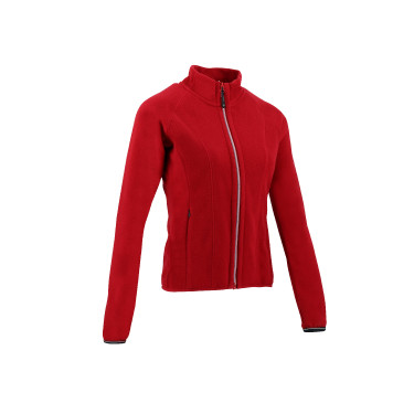 Casaco polar Equithème Lena Cereja Vermelho Casaco polar Equithème Lena Cereja Vermelho