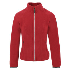 Casaco polar Equithème Lena Cereja Vermelho Casaco polar Equithème Lena Cereja Vermelho