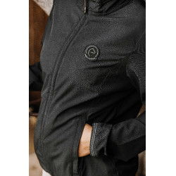 Blusão repelente à água Je t'aime Equithème Dakota Preto Blusão repelente à água Je t'aime Equithème Dakota Preto