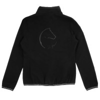 Blusão repelente à água Je t'aime Equithème Dakota Preto