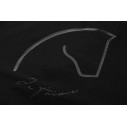 Blusão repelente à água Je t'aime Equithème Dakota Preto Blusão repelente à água Je t'aime Equithème Dakota Preto