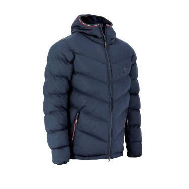 Casaco acolchoado masculino Equithème Michael Azul-marinho