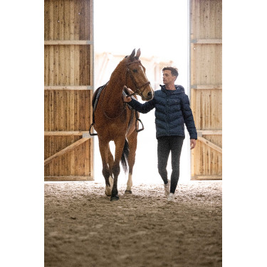 Casaco acolchoado masculino Equithème Michael Azul-marinho Casaco acolchoado masculino Equithème Michael Azul-marinho