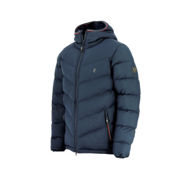 Casaco acolchoado masculino Equithème Michael Azul-marinho Casaco acolchoado masculino Equithème Michael Azul-marinho
