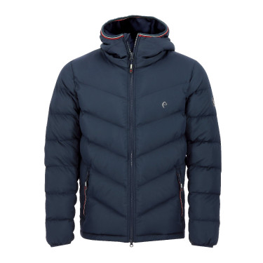 Casaco acolchoado masculino Equithème Michael Azul-marinho Casaco acolchoado masculino Equithème Michael Azul-marinho