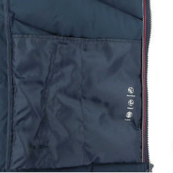 Casaco acolchoado masculino Equithème Michael Azul-marinho