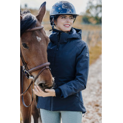 Parka Equithème Originals Maguy Marinho Azul-marinho