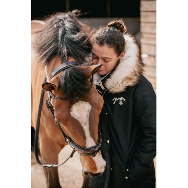 Parka Pénélope Mega Lyon Preto