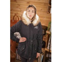 Parka Pénélope Mega Lyon Preto