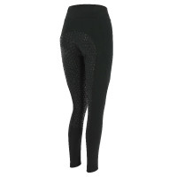 Calças softshell Equithème Dolomyt com fundo de silicone Preto
