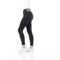 Pull-on Equithème Tatiana com fundo de silicone Preto