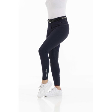 Calça Equithème Yolande reciclada Azul-marinho