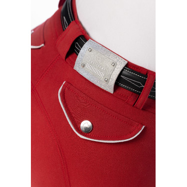 Calças Equithème Belinda Vermelho Calças Equithème Belinda Vermelho
