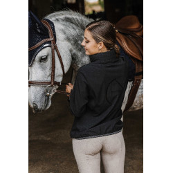 Calça Equithème Queen feminina Cinzento-acastanhado Castanho Calça Equithème Queen feminina Cinzento-acastanhado Castanho