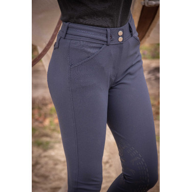 Calça de equitação Elegância Pénélope Azul-marinho