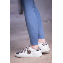 Calça de equitação Pénélope Rocky Stone Mar de Bering Azul Calça de equitação Pénélope Rocky Stone Mar de Bering Azul