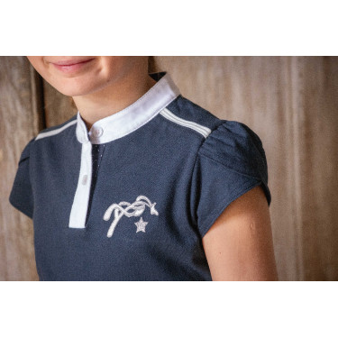 Polo Evrim Eden por Pénélope Azul-marinho Polo Evrim Eden por Pénélope Azul-marinho