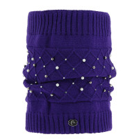 Cachecol-tubo Equithème Omega Violeta Cachecol-tubo Equithème Omega Violeta
