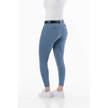Calça Riding World Alexandrie Feminina Azul Calça Riding World Alexandrie Feminina Azul