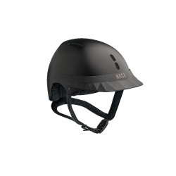 Capacete de equitação NACA Gravity S Preto ônix fosco Capacete de equitação NACA Gravity S Preto ônix fosco
