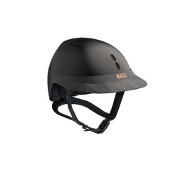Capacete de equitação NACA Gravity S Preto ônix fosco Capacete de equitação NACA Gravity S Preto ônix fosco