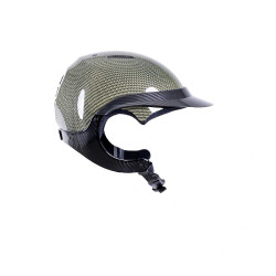 Capacete Naca Gravity XP carbono kevlar Kevlar brilhante / preto Capacete Naca Gravity XP carbono kevlar Kevlar brilhante / preto