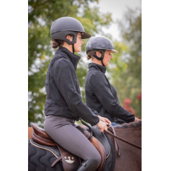 Capacete Penélope viseira longa Preto brilhante Capacete Penélope viseira longa Preto brilhante