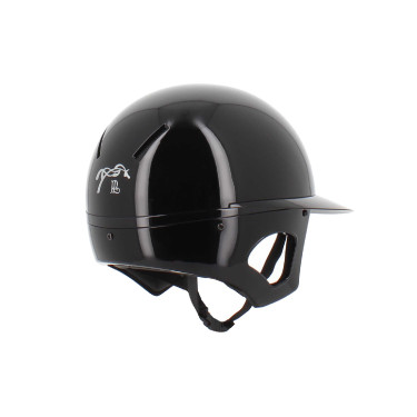 Capacete Penélope viseira longa Preto brilhante Capacete Penélope viseira longa Preto brilhante