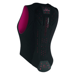 Dorsal Komperdell FlexFit feminina Preto / bordô