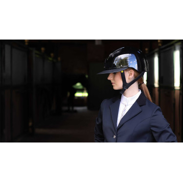 Capacete Lami-Cell Lucia Preto brilhante