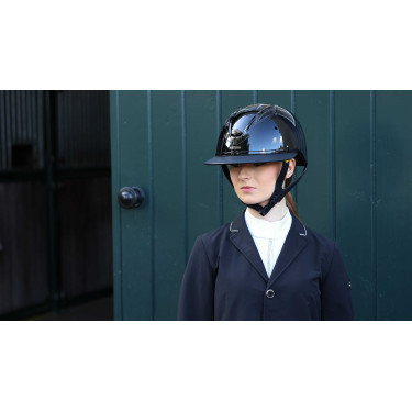 Capacete Lami-Cell Lucia Preto brilhante