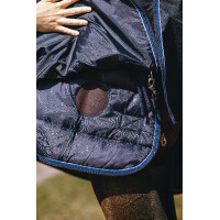 Cobertura Equithème Classic 1200D Pescoço Alto Marinho Azul-marinho Cobertura Equithème Classic 1200D Pescoço Alto Marinho Azul-marinho