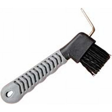 Cureta escova bicolor T de T Preto / cinza Cinzento