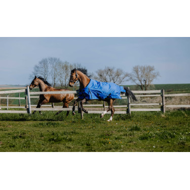 Capa Equithème Tyrex Aisance 1200D Azul royal Capa Equithème Tyrex Aisance 1200D Azul royal
