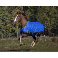 Cobertura Equithème Tyrex 1200D Aisance Azul / preto Cobertura Equithème Tyrex 1200D Aisance Azul / preto