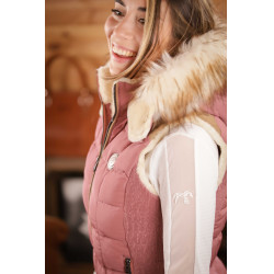 Casaco acolchoado New Roge Pénélope Rosa velho