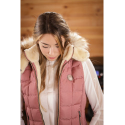 Casaco acolchoado New Roge Pénélope Rosa velho