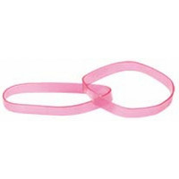Elástico para trança de silicone T de T Rosa