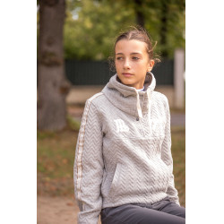Suéter Pénélope Pépita Cinzento Suéter Pénélope Pépita Cinzento
