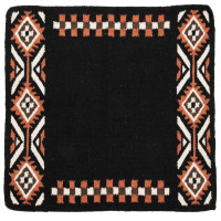 Tapete navajo Westride by Franck Perret Dakota Preto / castanho