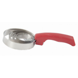 Escova metálica redonda T de T Vermelho