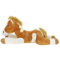 Peluche Equi-Kids cavalo malhado Marrom claro / branco Castanho