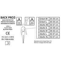 Dorsal Equithème Cox Preto / vermelho Dorsal Equithème Cox Preto / vermelho