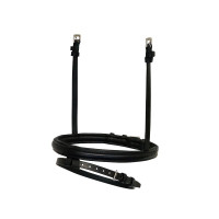 Muserola combinada Stübben 2300 Leitrim Preto / preto prateado Muserola combinada Stübben 2300 Leitrim Preto / preto prateado