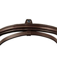 Muserola combinada Stübben 2300 Leitrim Ébano / ébano prateado